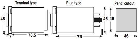 ATC Automatic Timing & Controls 405AR Timers